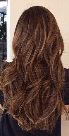 Hochzeit - HOT COCOA BROWN Hair Color 