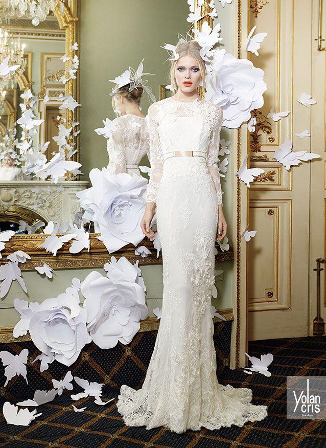 Wedding - Long Sleeved & 3/4 Length Sleeve Wedding Gown Inspiration