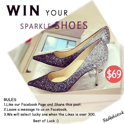 Hochzeit - Win Sparkle Shoes From RedBD
