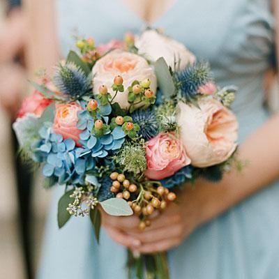 Wedding - Gorgeous Blue Accents