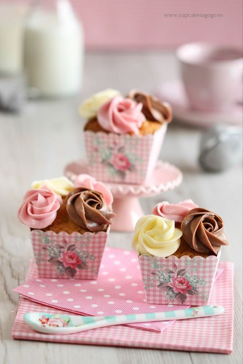 Свадьба - Rose Cupcake
