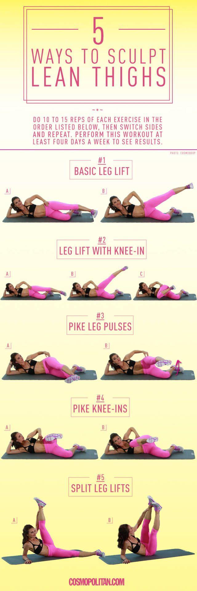 Wedding - 5 Ways To Sculpt Lean Thighs From The Floor
