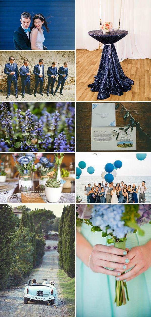 Свадьба - Blue Wedding Decor