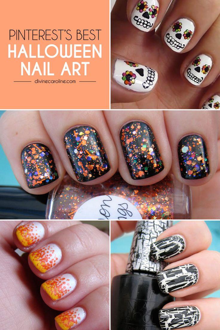 Halloween , Pinterest\u0027s Best Halloween Nail Designs 2189518
