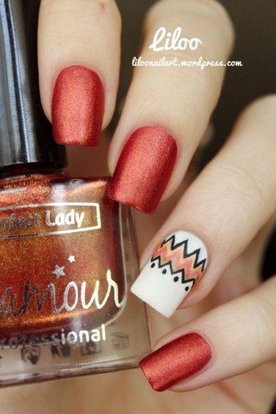 Свадьба - Fall Nail Art Ideas: 30 Designs Inspired By Autumn