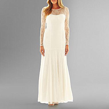 زفاف - Simply Liliana Lace Illusion Gown