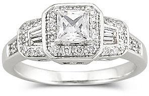 زفاف - FINE JEWELRY I Said Yes 3/4 CT. T.W. Diamond Engagement Ring