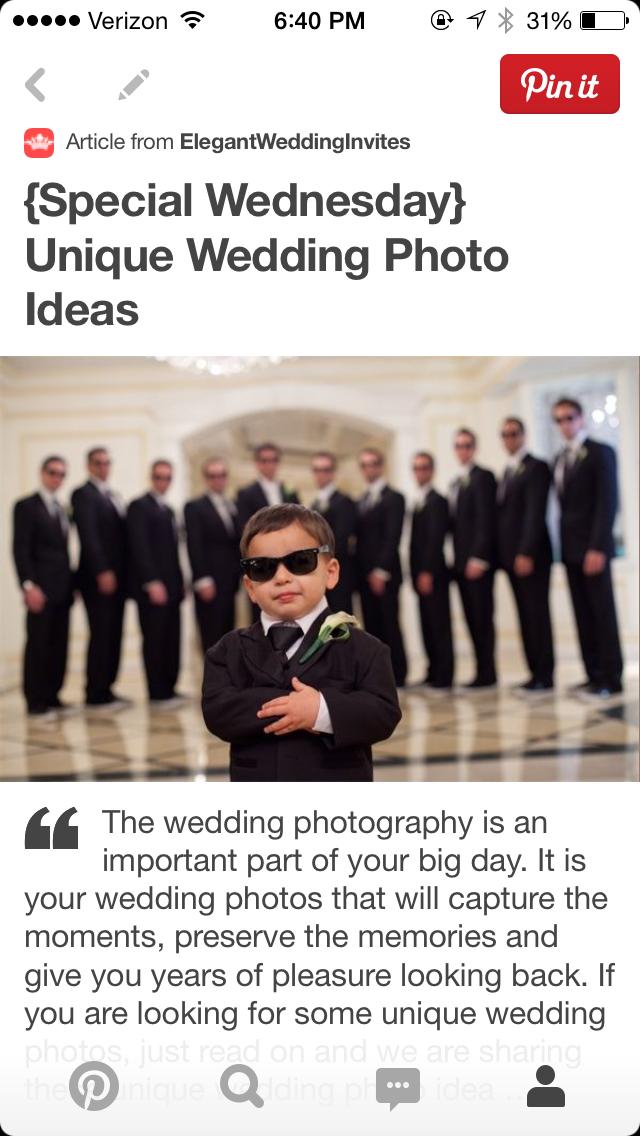 Wedding - picture idea