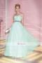 زفاف - Ball Gown Sweetheart Lace-up Floor-Length Tulle Sleeveless Homecoming Dresses