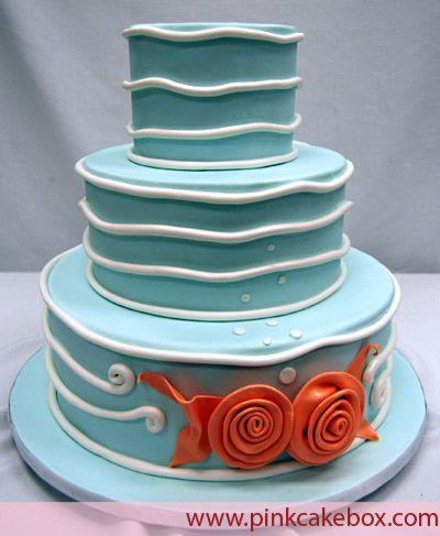 زفاف - Ocean Themed Wedding Cake » Summer Wedding Cakes