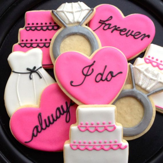 Hochzeit - I Do Sugar Cookie Wedding Collection