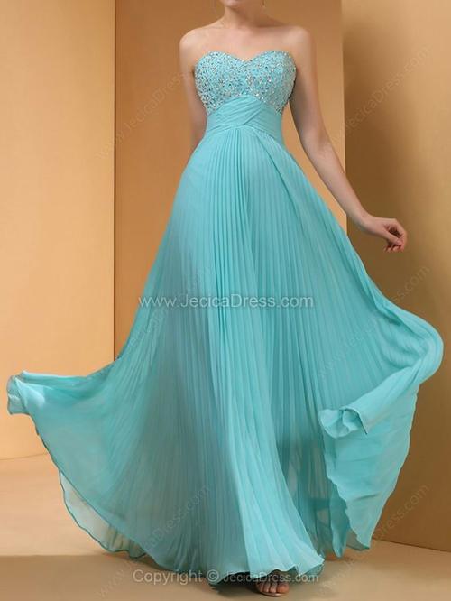 Mariage - Organza A line Sweetheart  Prom Dresses