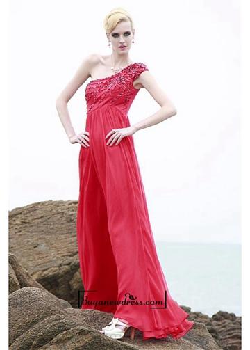 Свадьба - A-line Tencel & Poly Satin & Matte Silk-like Beaded Prom Dress 80652