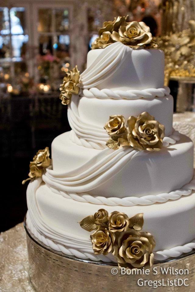 Hochzeit - Gold And Ivory Wedding