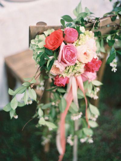 Свадьба - Elegant, Floral-Filled Southern Garden Bridal Inspiration