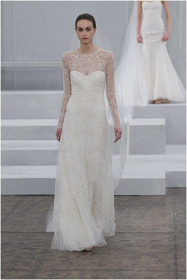 Mariage - Monique Lhuillier Spring 2015 Wedding Dresses