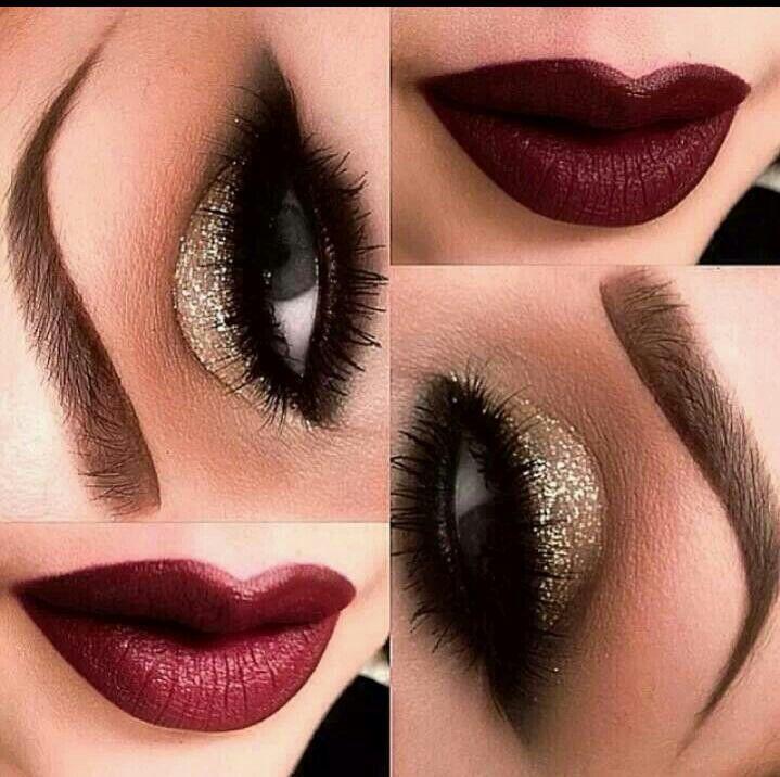 Свадьба - Holiday Makeup: Sparkles, Smokey, And Berry