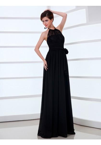 Mariage - Tank Top Floor Length Sleeveless A Line Evening Prom Dress