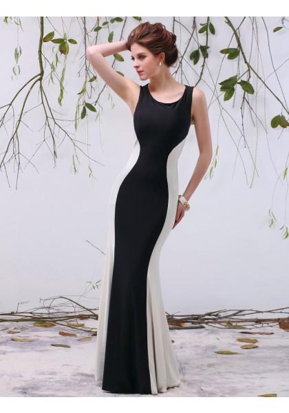 زفاف - Tank Top Floor Length Sleeveless Trumpet Mermaid Evening Prom Dress
