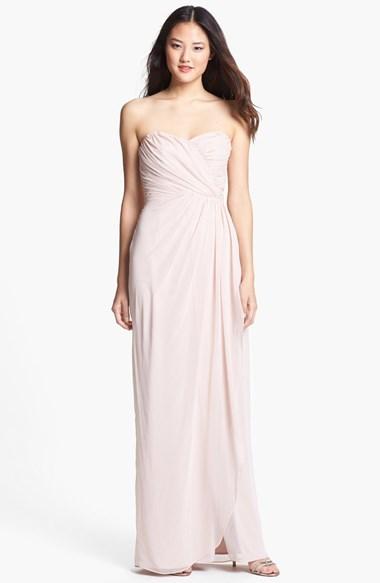 Свадьба - Dessy Collection Draped Chiffon Gown