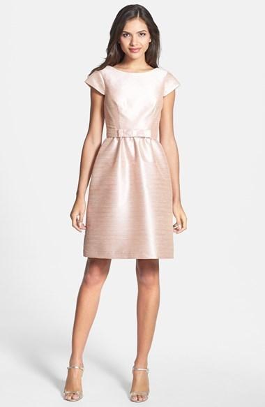 Mariage - Alfred Sung Woven Fit & Flare Dress