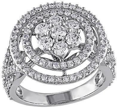 Hochzeit - 2 CT. T.W. Diamond Bridal Ring in 14K White Gold (GH I1-I2)