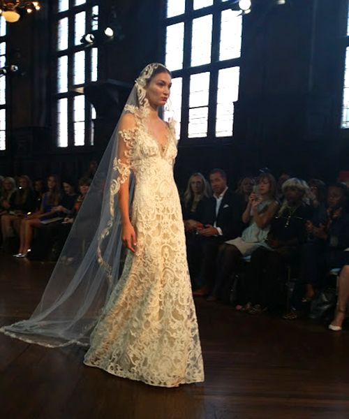 Wedding - First Look At Claire Pettibone's Fall 2015 Wedding Dress Collection