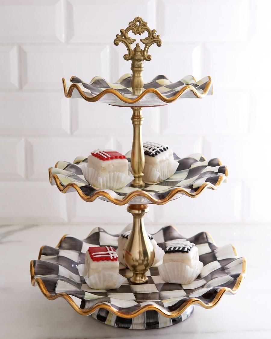 Wedding - Courtly Check Tiered Server