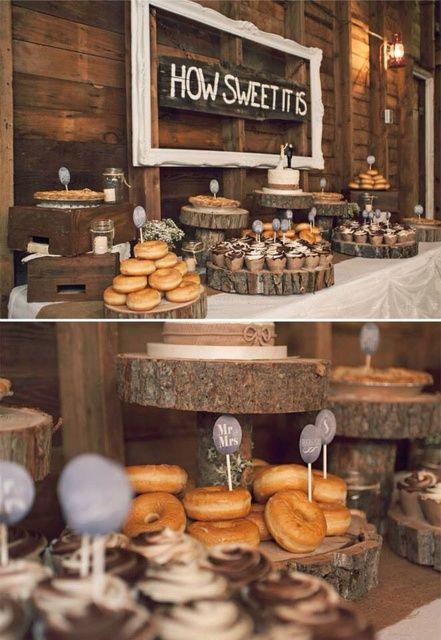 Свадьба - Rustic Wedding Party Ideas