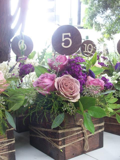 Hochzeit - rustic flowers