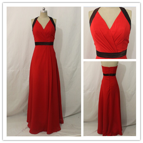 Hochzeit - 2015 Red Long Evening Dress & Party Dress & Homecoming Dress For Discount