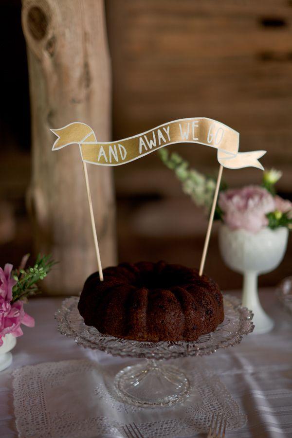 Hochzeit - CAKE TOPPER