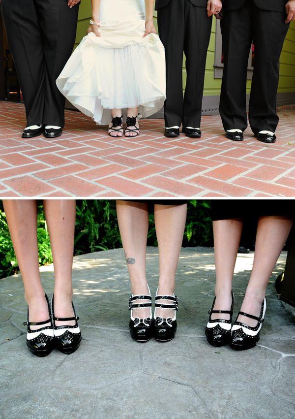 Свадьба - Black And White 1940s Theme Wedding