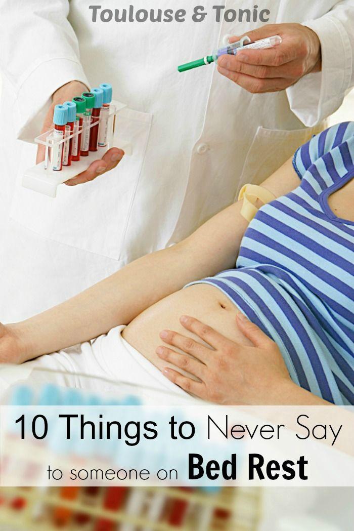 Mariage - Top 10 Things Not To Say To Someone On Bed Rest