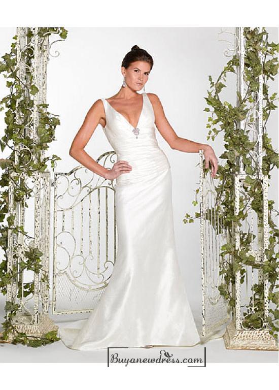 زفاف - Beautiful Elegant Exquisite Taffeta Wedding Dress In Great Handwork