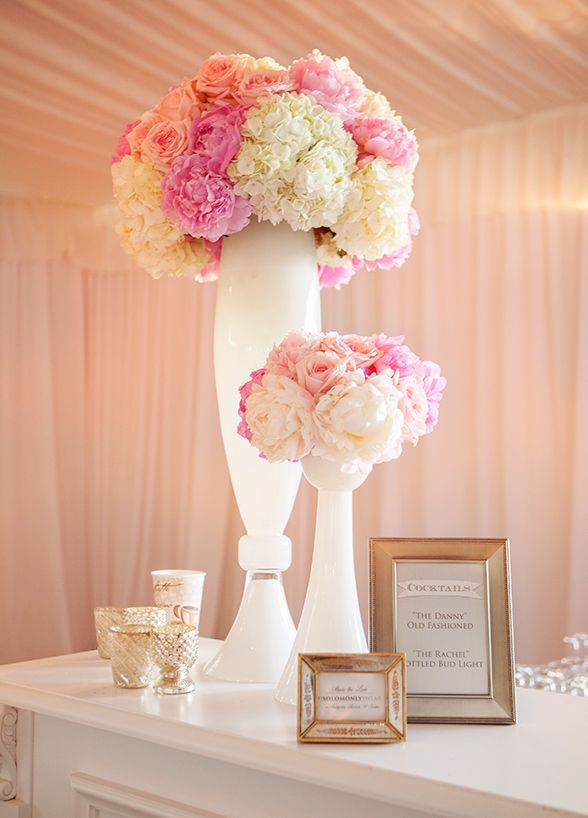 Свадьба - Romantic Pink & Cream Wedding