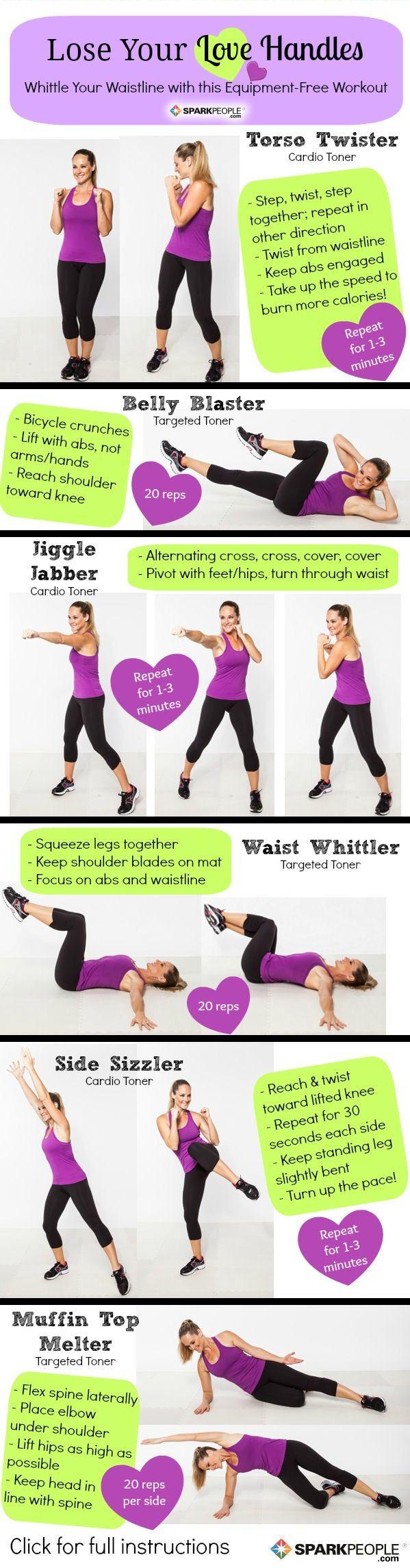 Hochzeit - The 'Lose Your Love Handles' Workout