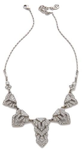 Mariage - Ben-Amun Deco Crystal Necklace