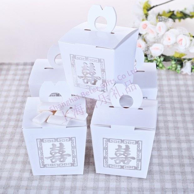 Hochzeit - Double Happiness Gift Favor Box TH015 Wedding Decoration and Event Gifts