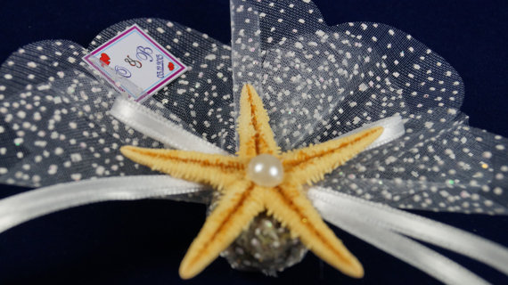 زفاف - #wedding #beachwedding #starfish #lavender #sachets #favors #romantic #chic #rustic #organza #ribbon #white #pearl #bridalshower