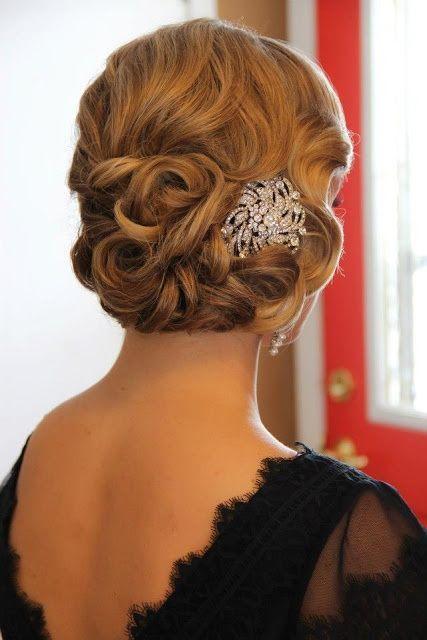 Mariage - Gorgeous 1920's Inspired Up Do