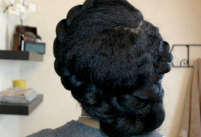 Mariage - Double Twists And Tuck Updo