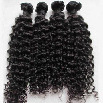 زفاف - High Quality 100% Human Hair /Hair Extension 18 inch Curly Virgin Brazilian Remy Hair