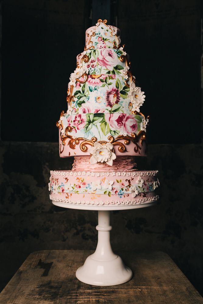 Hochzeit - Daily Wedding Cake Inspiration (New
