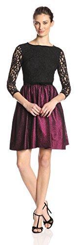 Wedding - ERIN erin fetherston Women's Dolly Lace with Metallic Fit and Flare Dress