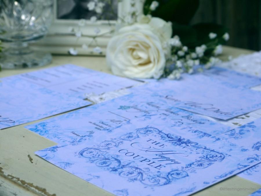 زفاف - Antique Romance Wedding Stationery