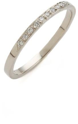 زفاف - blanca monros gomez 10 Diamond Band Ring