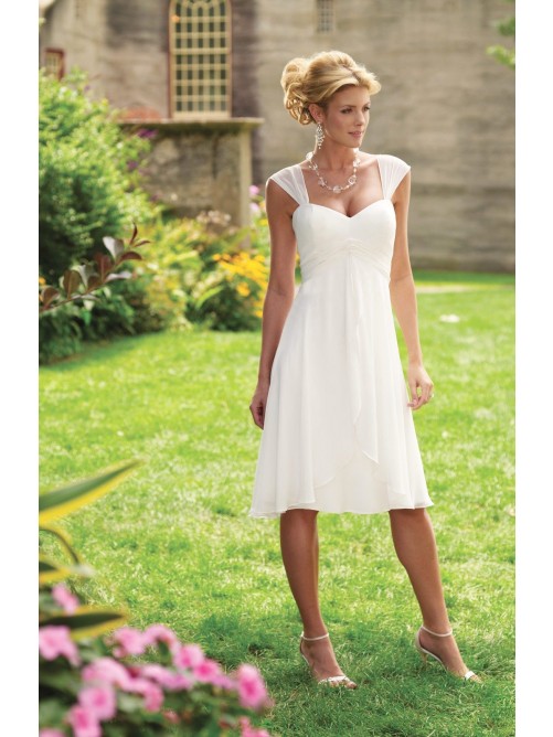 Mariage - Short White Wedding Dress Canada