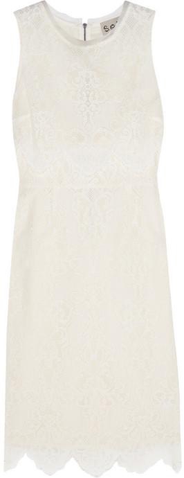 Hochzeit - SEA Cotton-blend lace dress