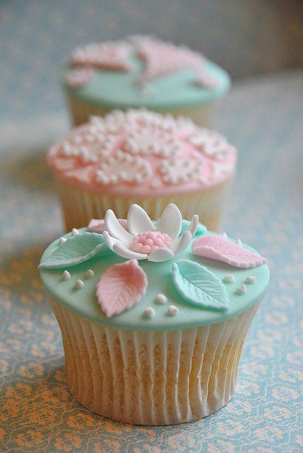 Hochzeit - Weddings-Cupcakes
